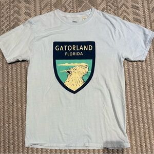 TGT Blue Short Sleeve Tee with Shield Logo‎ Sz M